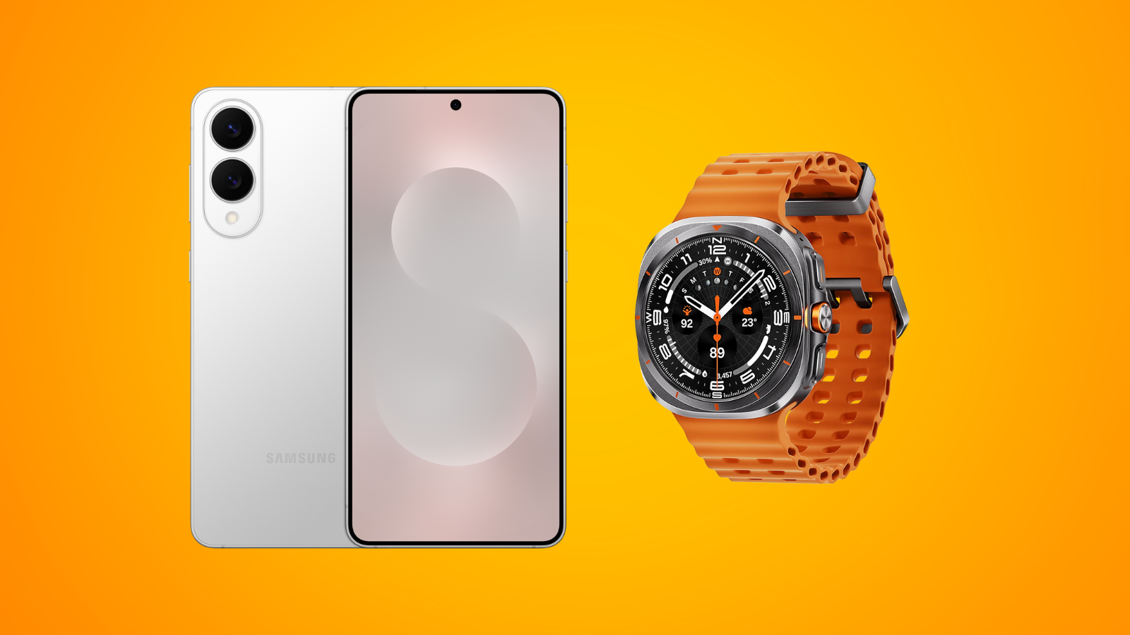 Précommande Galaxy S25 Edge : -125 € + réduction immédiate sur la Galaxy Watch Ultra ! © Samsung