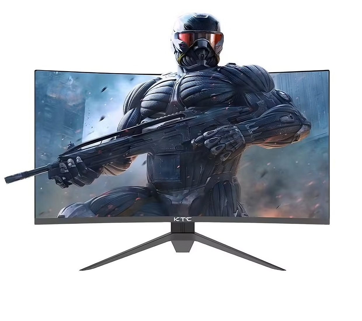 Un grand écran PC gamer incurvé avec plein de belles choses à proposer.