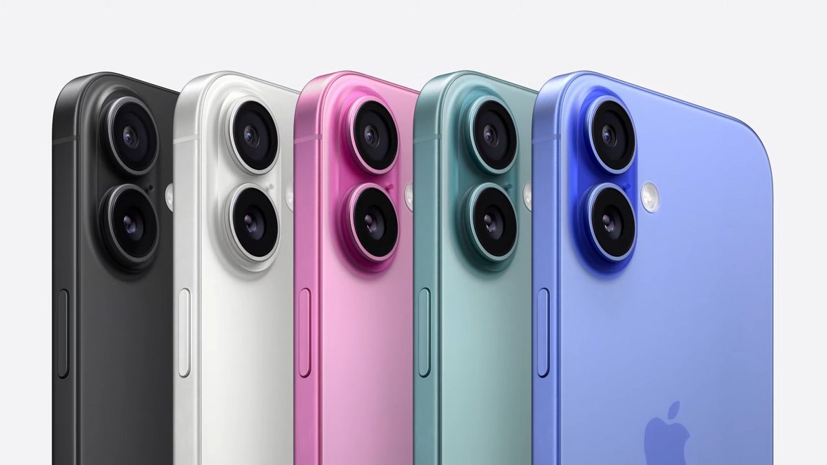 L'iPhone 16 se décline en 5 coloris © Apple