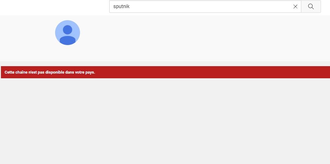 La chaîne YouTube Russia Today France a été supprimée tandis que l'accès à Sputnik est restreint sur le territoire