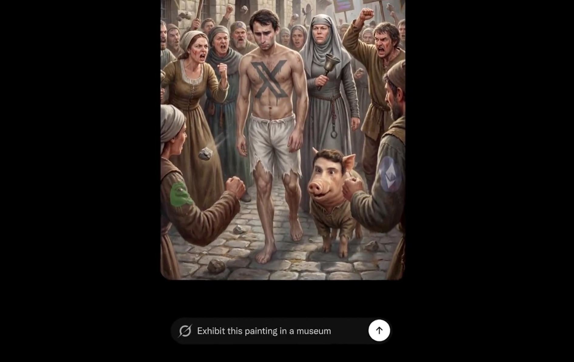 Grok permet de modifier en un prompt n'importe quelle image avant sa publication sur X. ©X