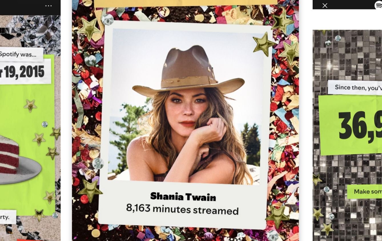 Pour ses 20 ans, Spotify lance le récapitulatif "Spotify 20: Your Party of the Year(s)". ©Spotify