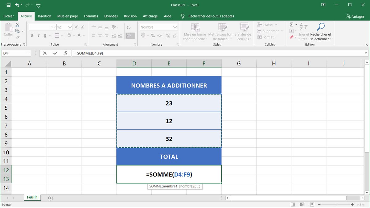 Tuto Excel