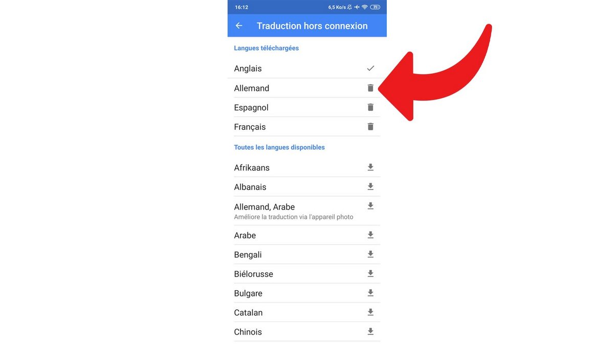 Google Traduction hors connexion