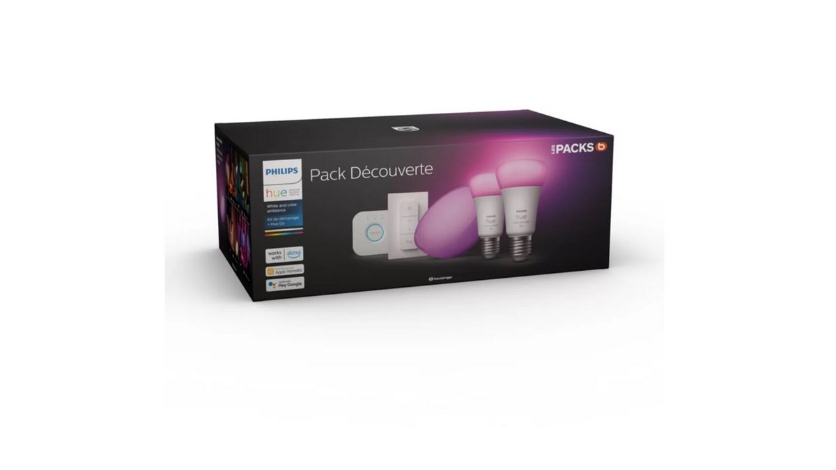 Pack découverte Philips Hue