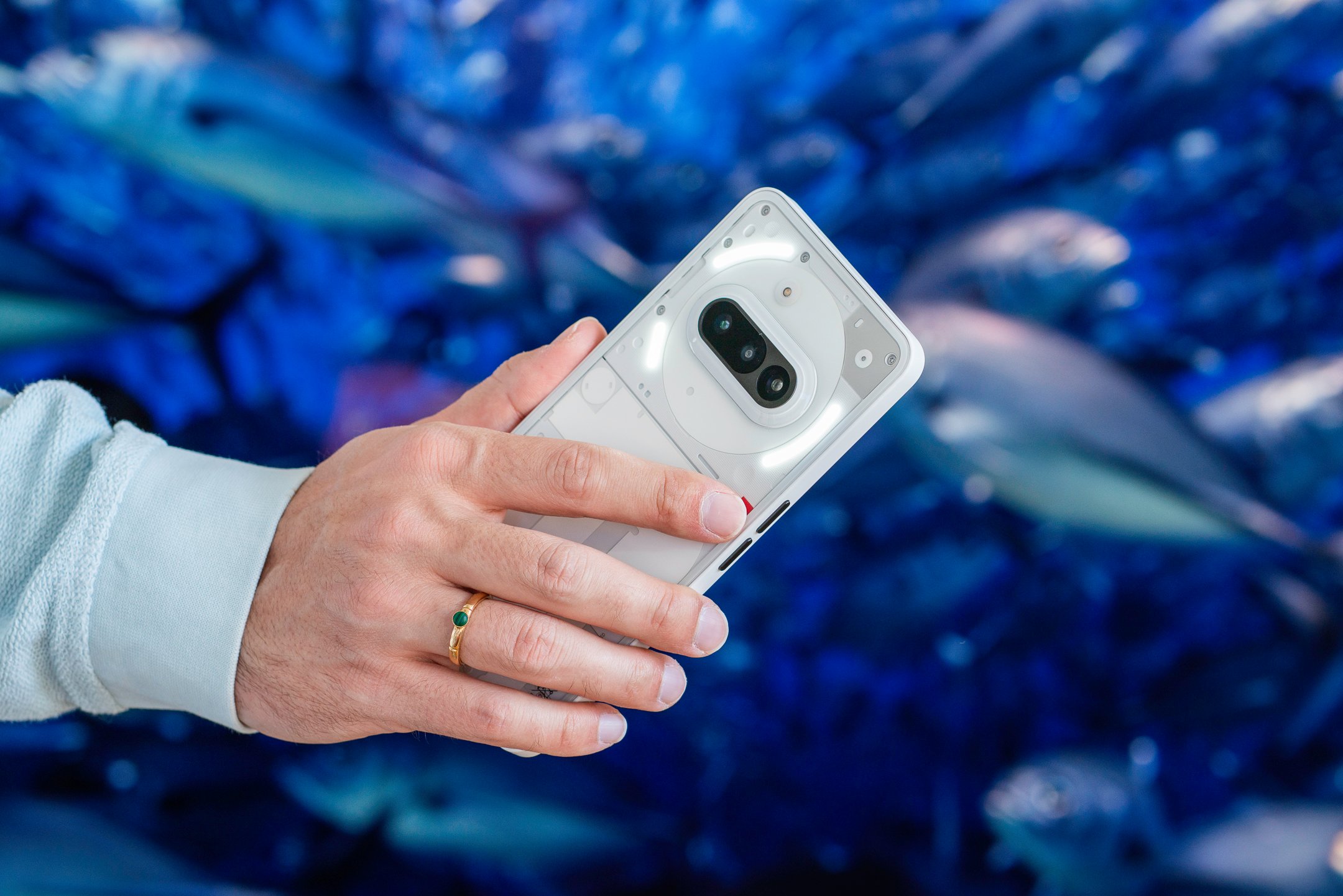 Le Nothing Phone (3a). © Pierre Crochart pour Clubic.com