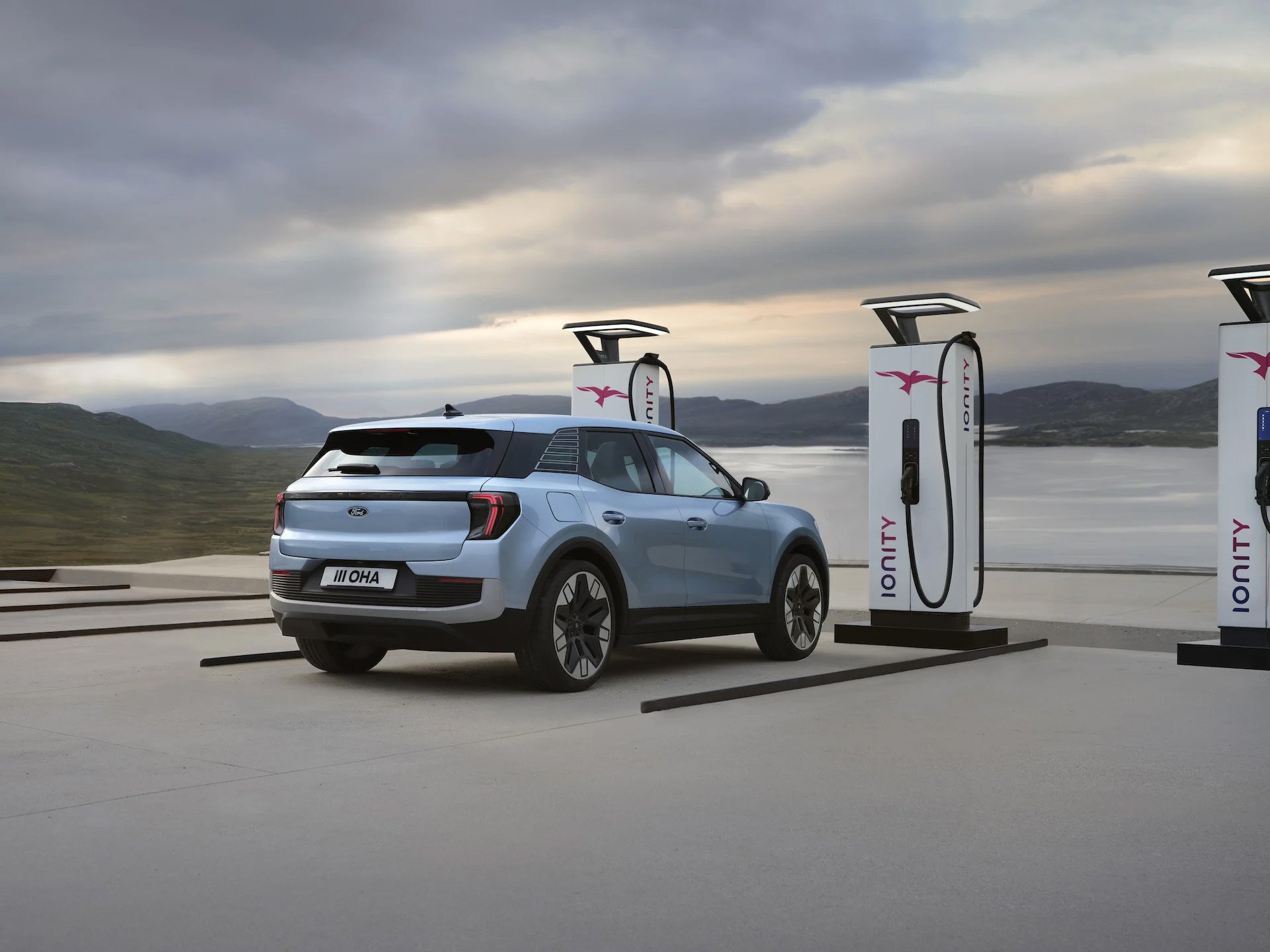 Le Ford Explorer 100% électrique. ©Ford