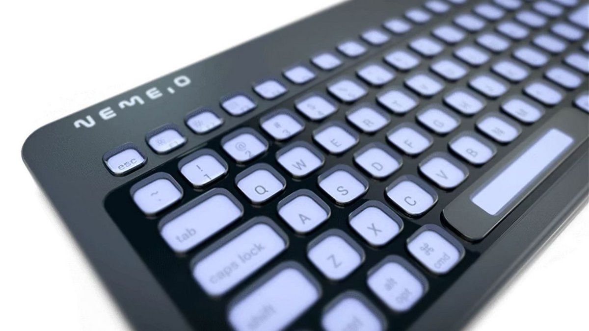 Un clavier très novateur, mais le design est... discutable © Nemeio