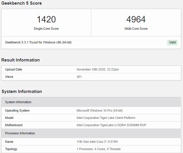 geekbench5