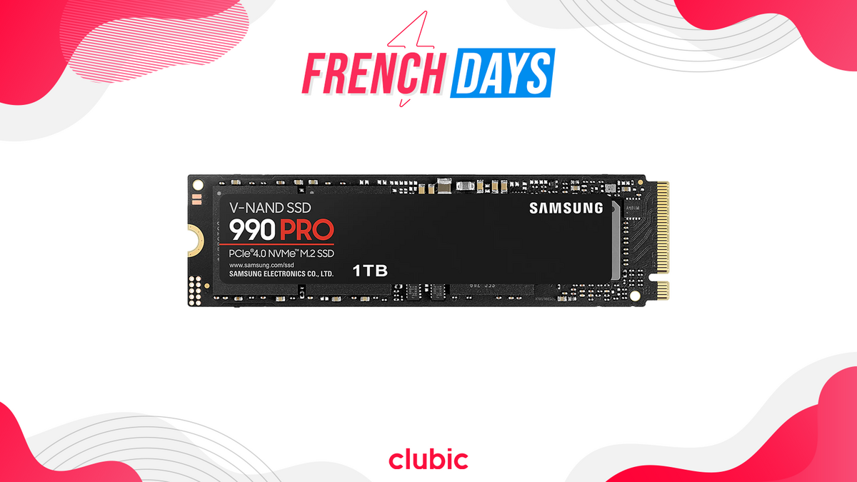 SSD Samsung 990 Pro 1 To - French Days