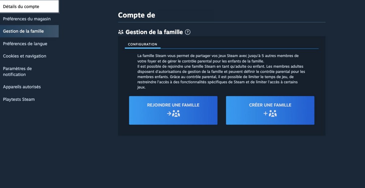 Steam vous permet de jouer en famille © Valve / Steam