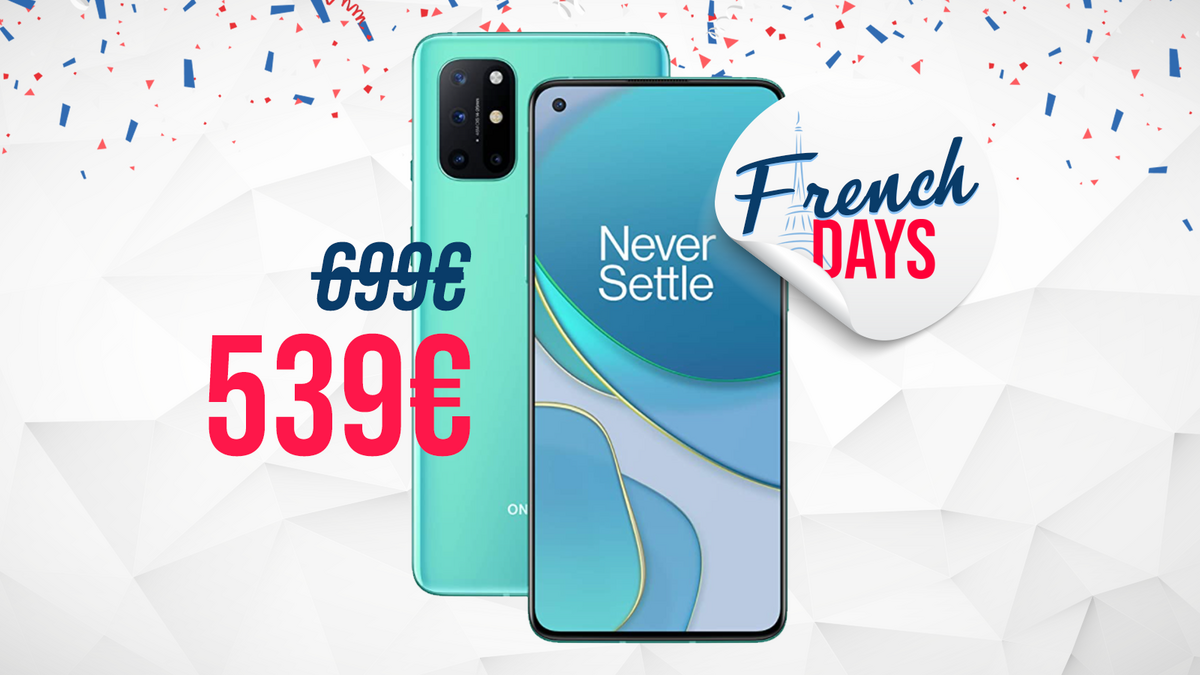 OnePlus 8T 256Go bp french days