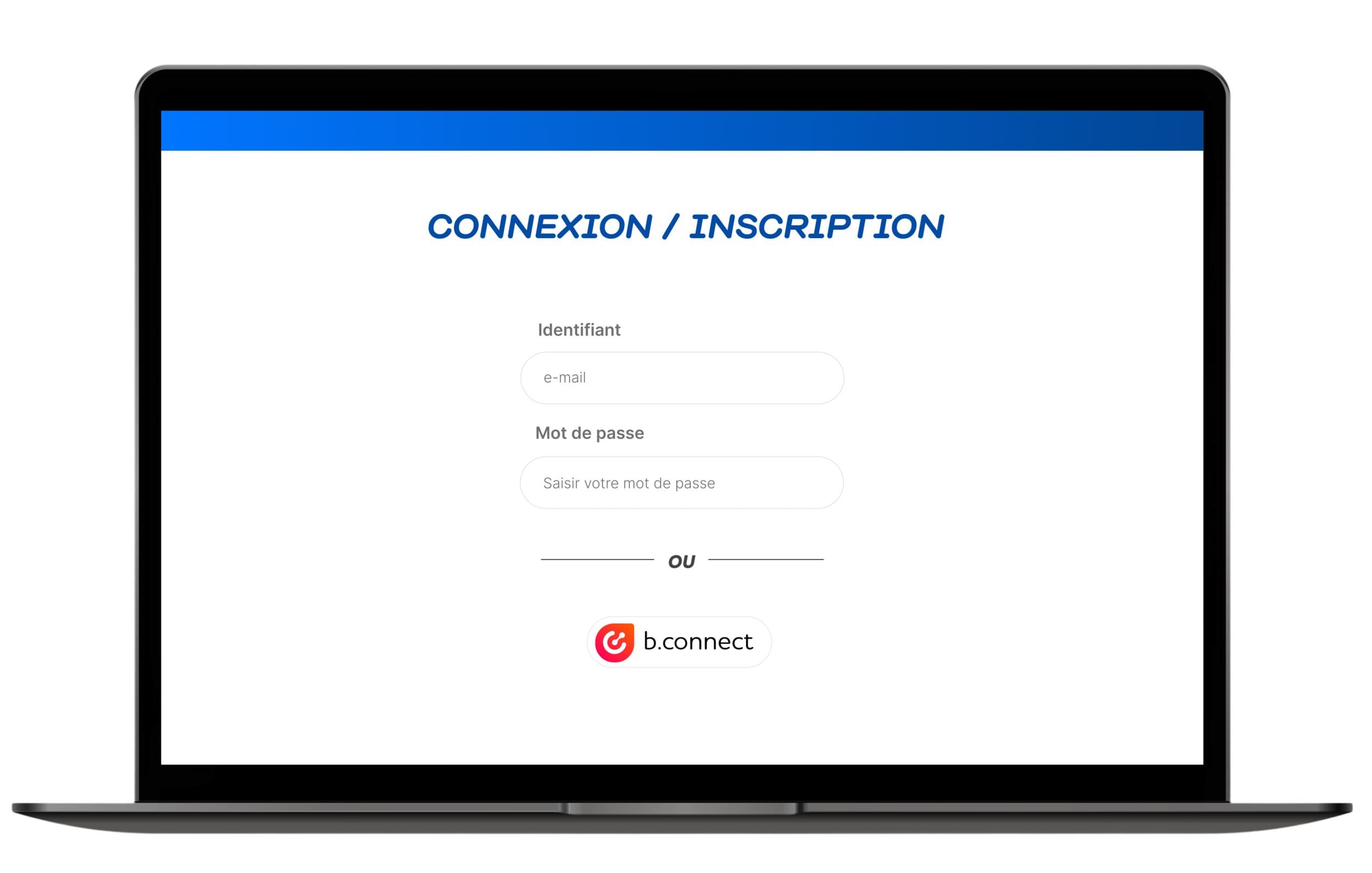 Voici à quoi ressemble b.connect sur PC. © b.connect