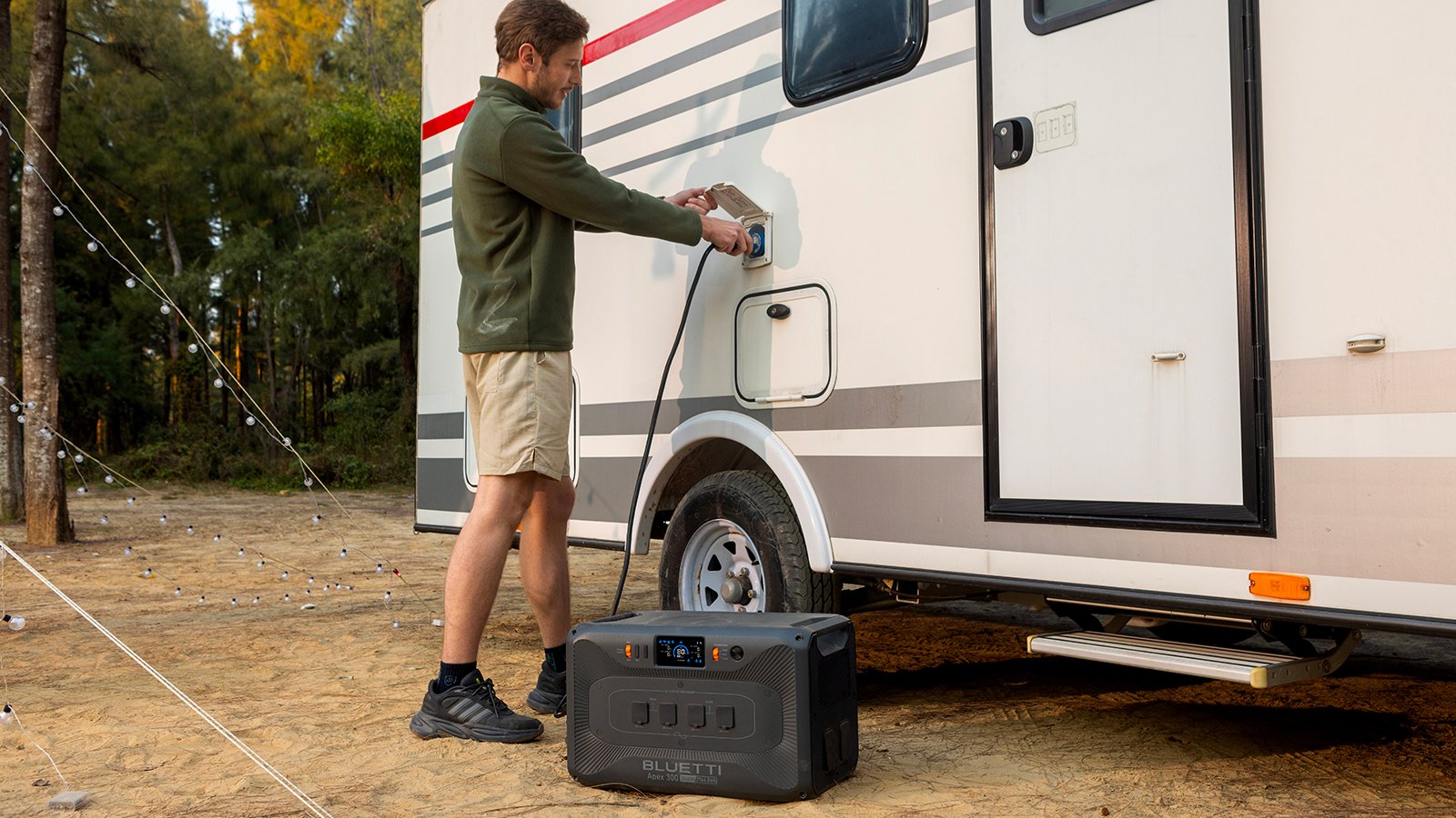 Une solution d’énergie flexible, de la maison au mode de vie nomade ©BLUETTI