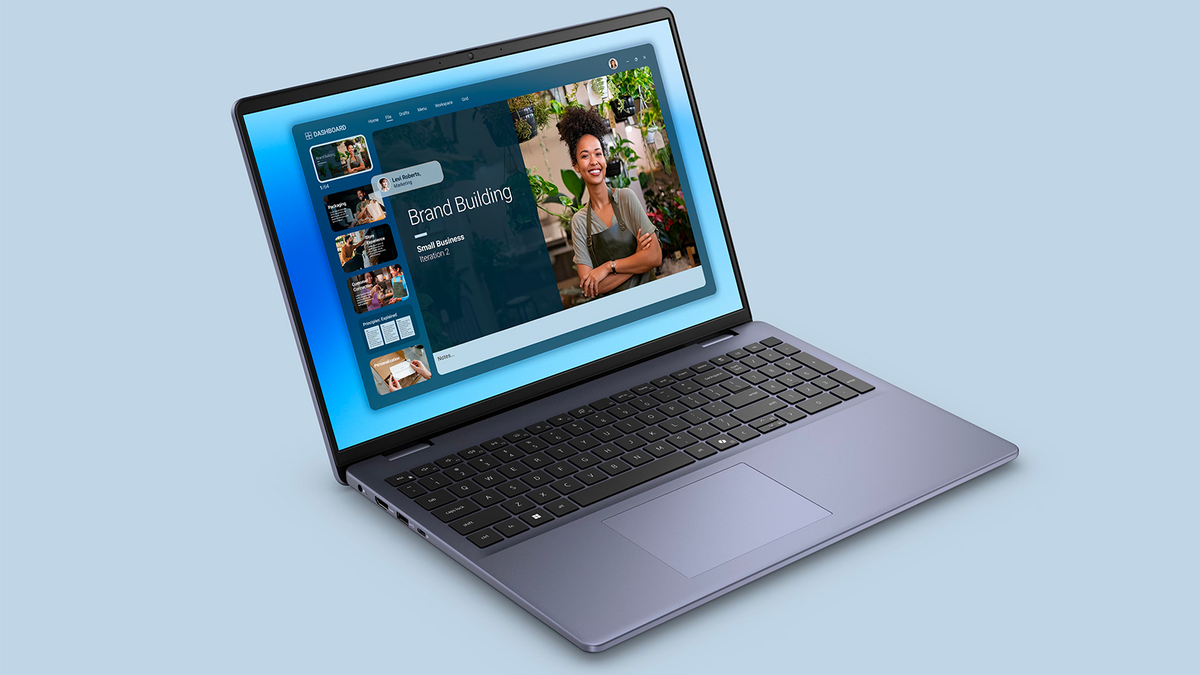 Le Dell 16 propose un écran 2K, 16 Go de RAM DDR5 et un processeur Intel Core avec IA intégrée ©Dell