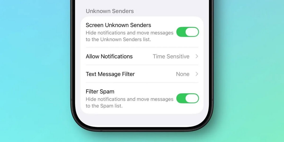 Tout sera piloté depuis les paramètres de l'application. © 9to5mac