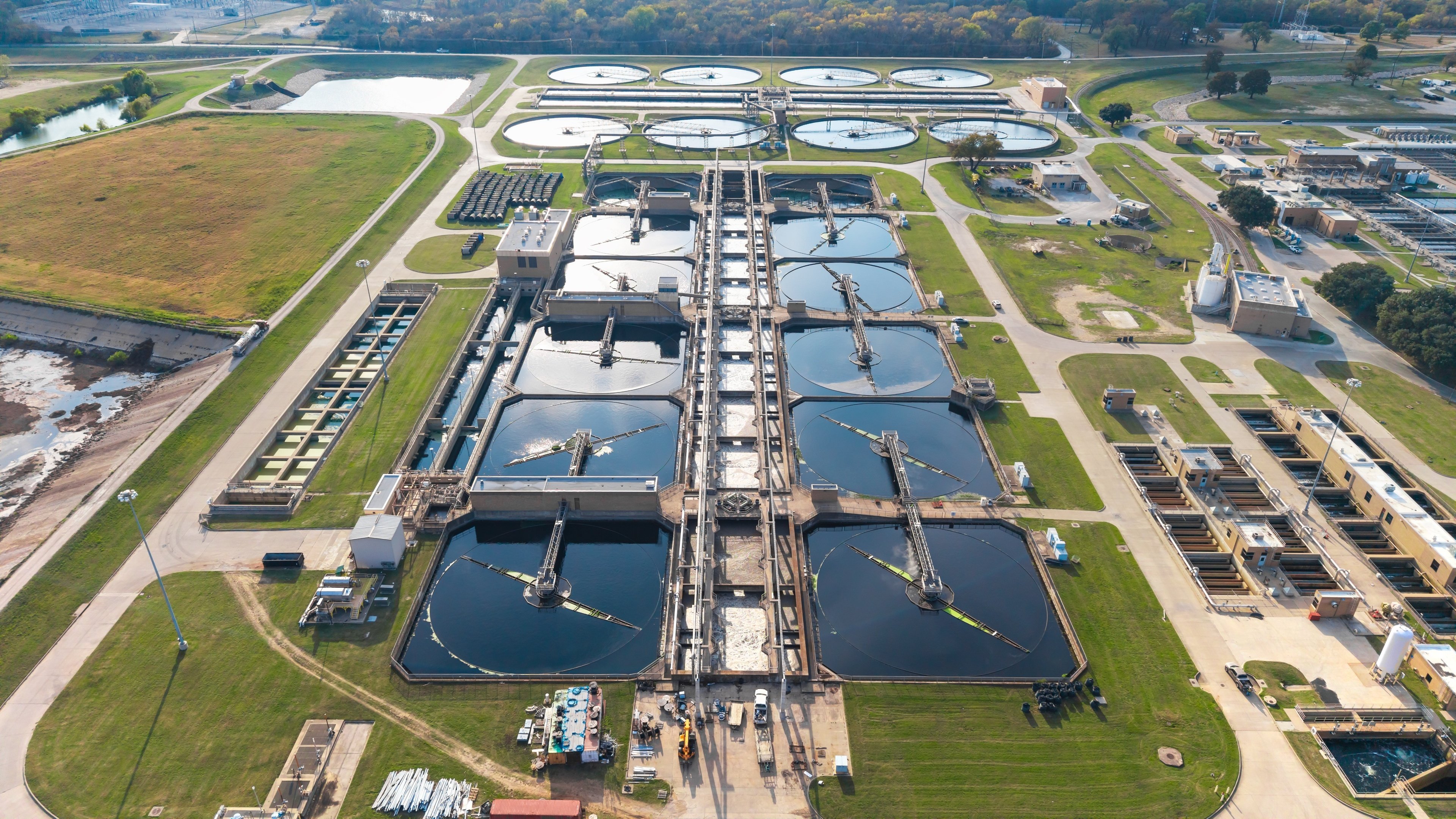 Station de traitement des eaux à Dallas, au Texas (photo d'illustration). © SNEHIT PHOTO / Shutterstock