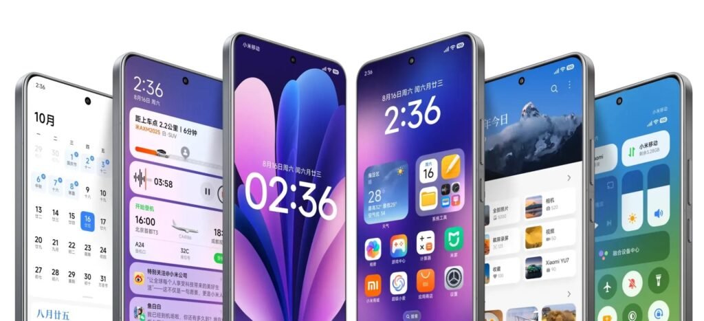 Un aperçu de la nouvelle interface d'HyperOS 3. ©Xiaomi