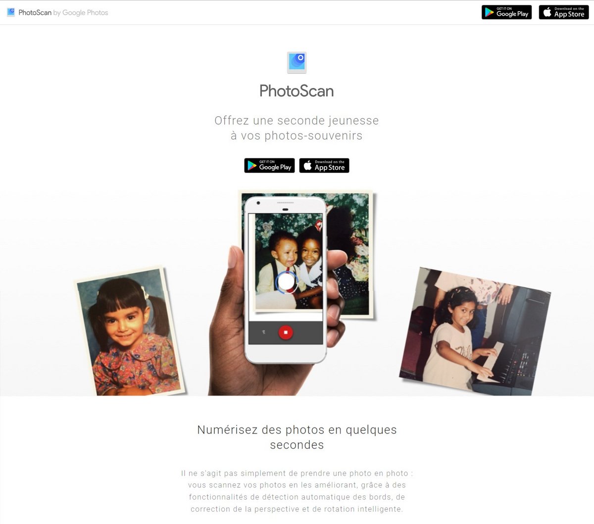 Google PhotoScan, l'application pour scanner des photos avec son téléphone