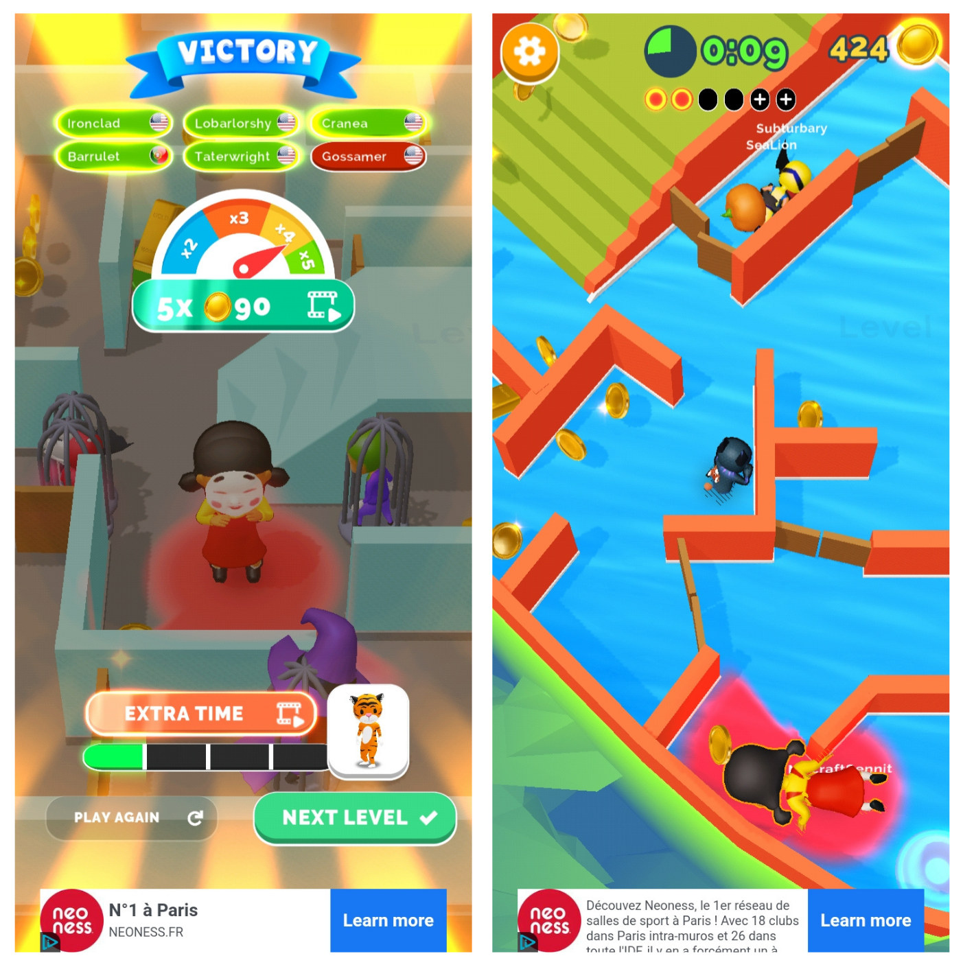 Capture d'écran du test de Hide 'N Seek! (1)