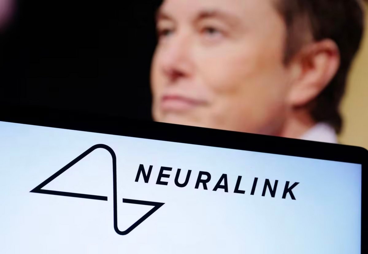 Le logo de Neuralink. © Shutterstock 