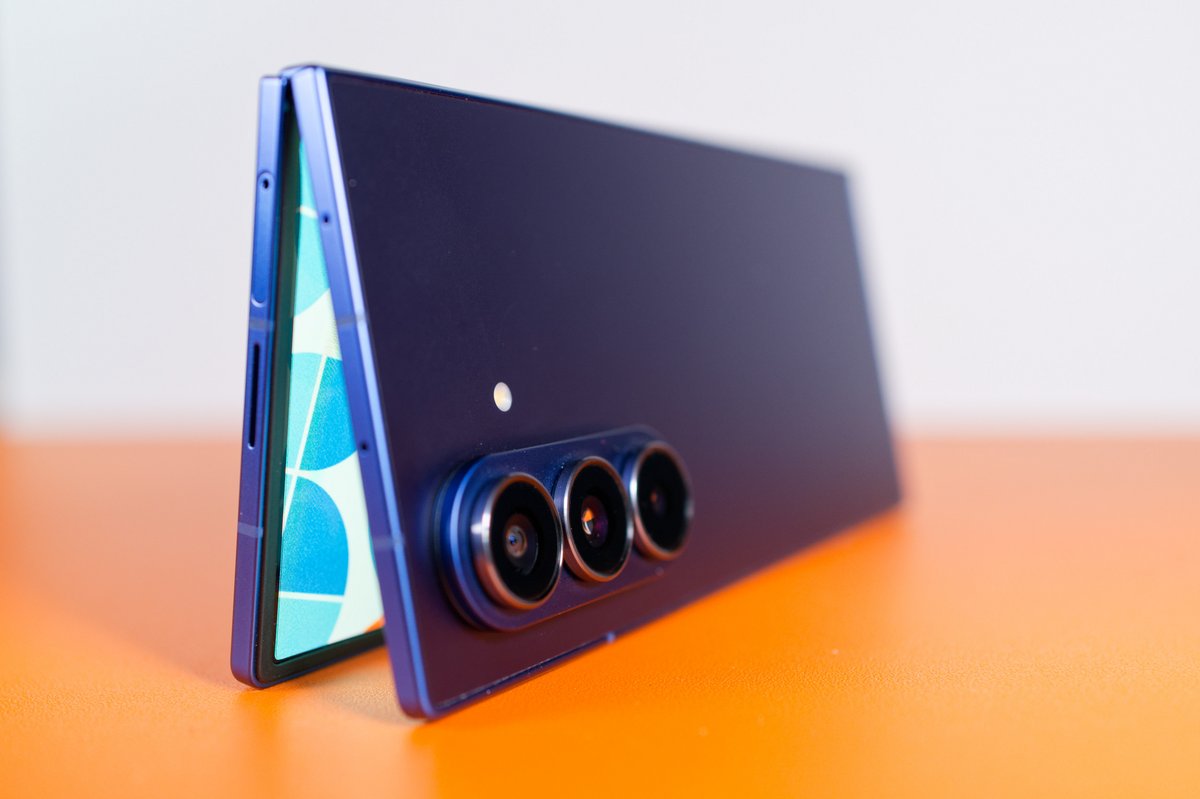 Le Samsung Galaxy Z Fold 7. ©Marc Mitrani pour Clubic