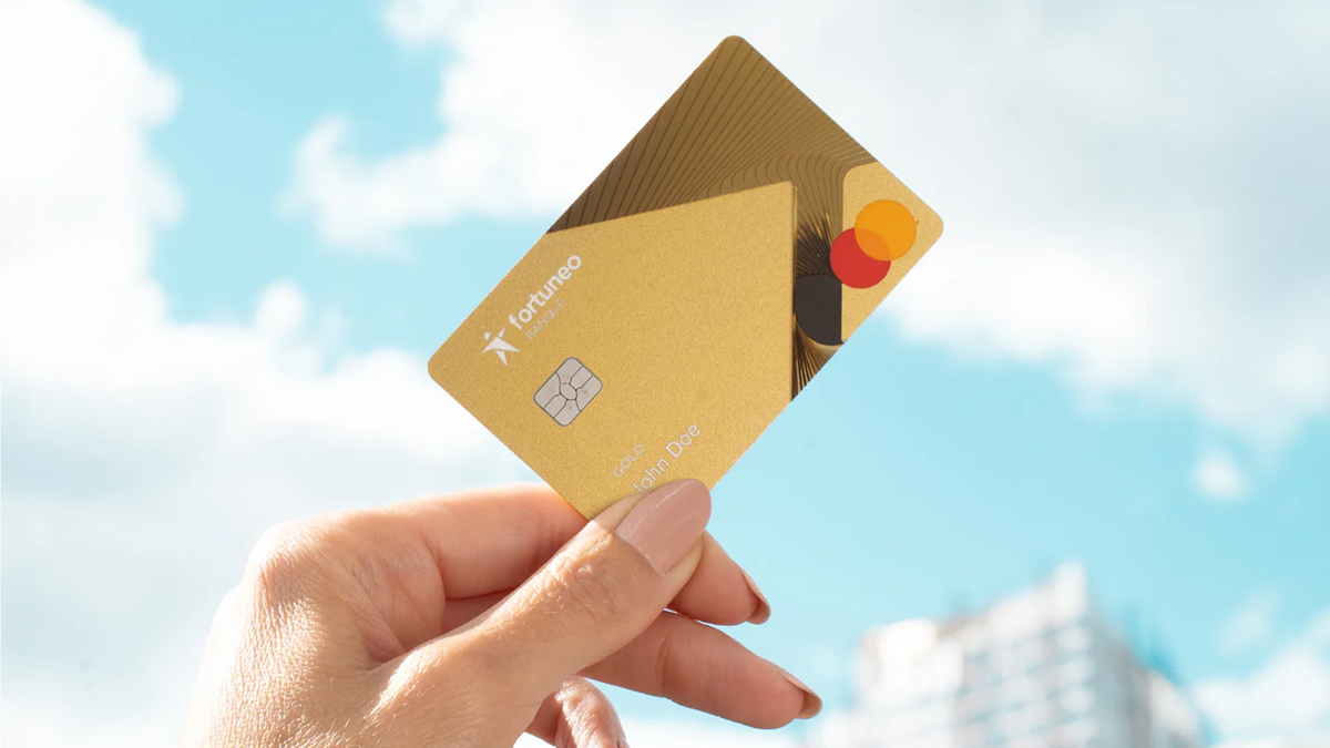 La carte Gold CB Mastercard Fortuneo © Fortuneo