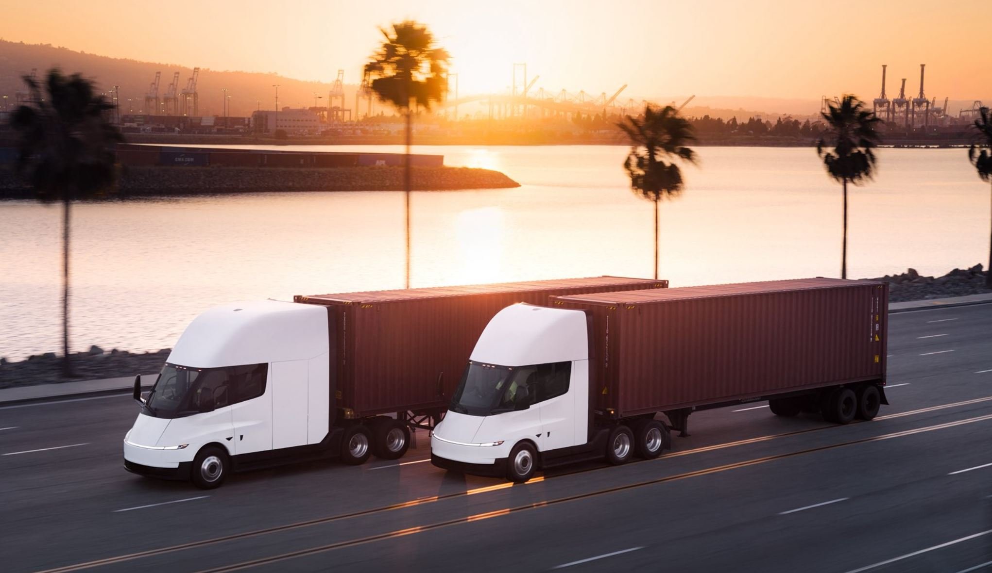 Le camion électrique Tesla prépare son arrivée en Europe. ©Tesla