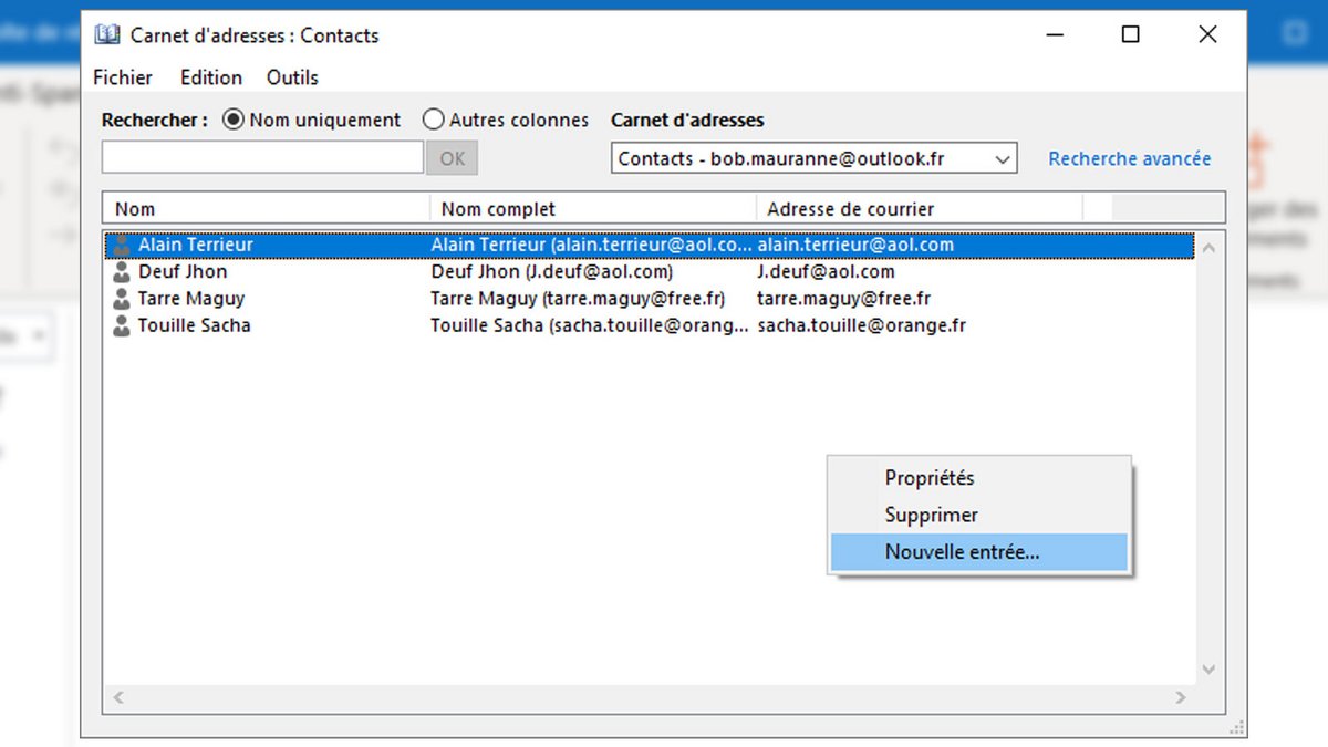 Tuto Outlook