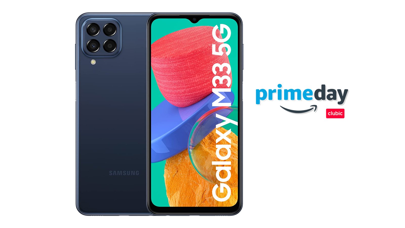 Le smartphone 5G Samsung Galaxy M33