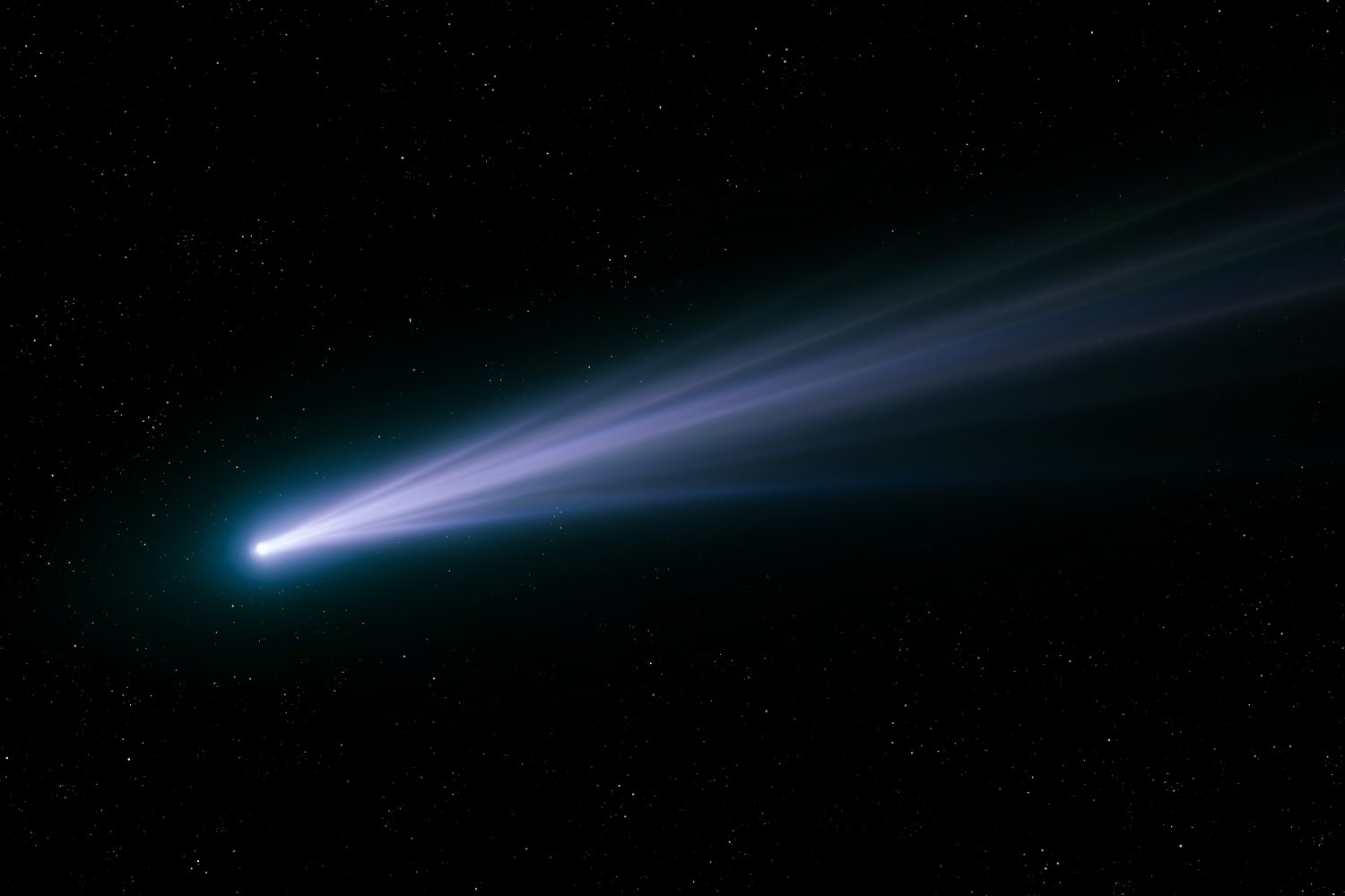 Vue d'artiste d'une comète. ©Nazarii_Neshcherenskyi / Shutterstock