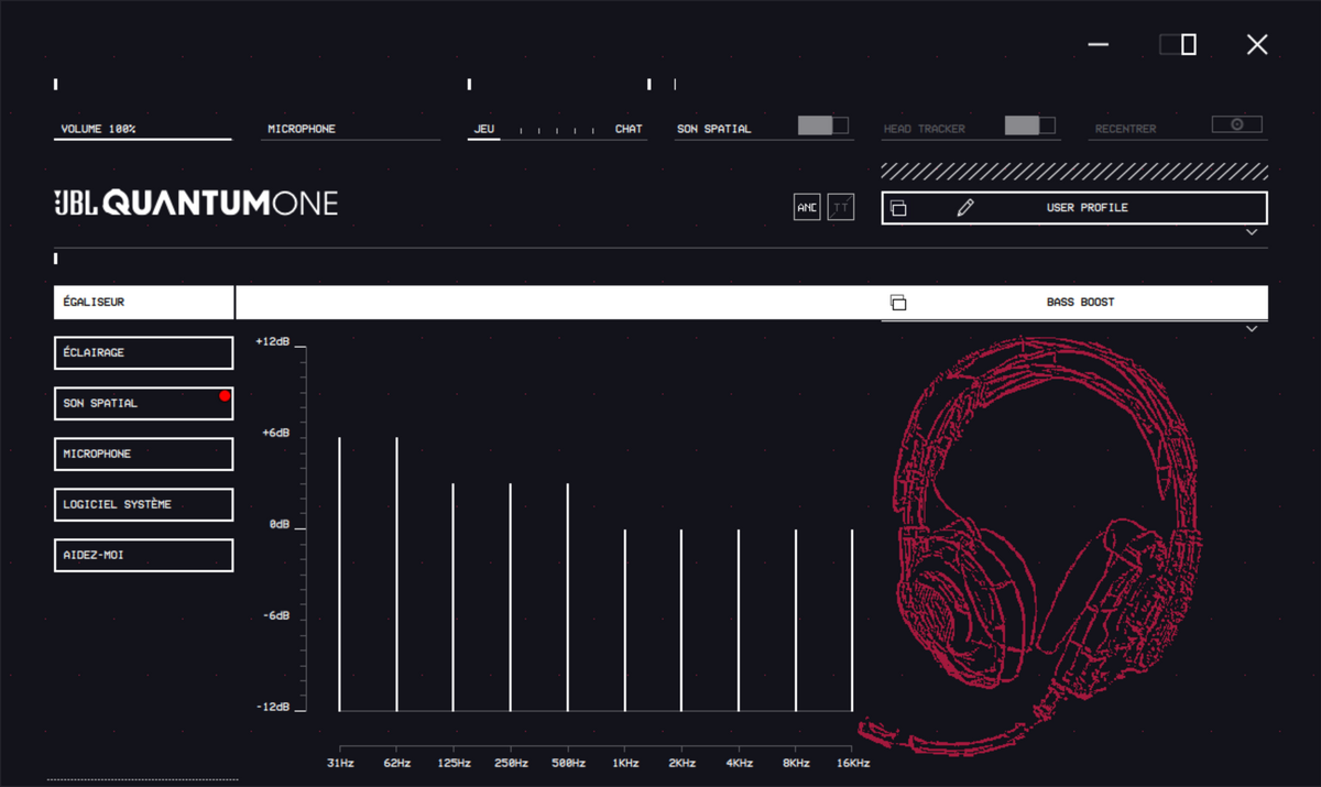 Quantum Engine : un logiciel complet, une interface stylisée © Nerces pour Clubic