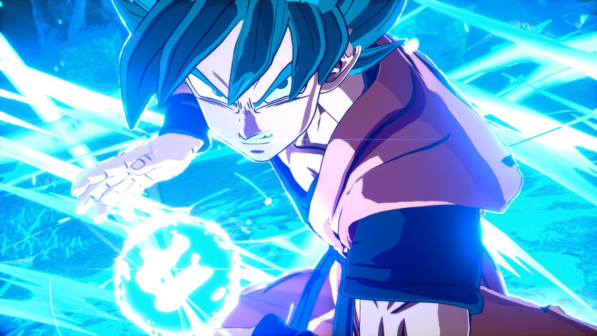 Un Kamehameha haut en couleurs © Bandai Namco