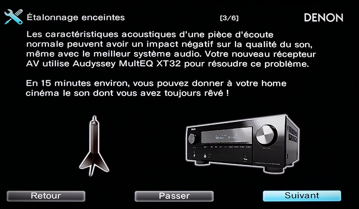 Denon AVC-X3700H installation