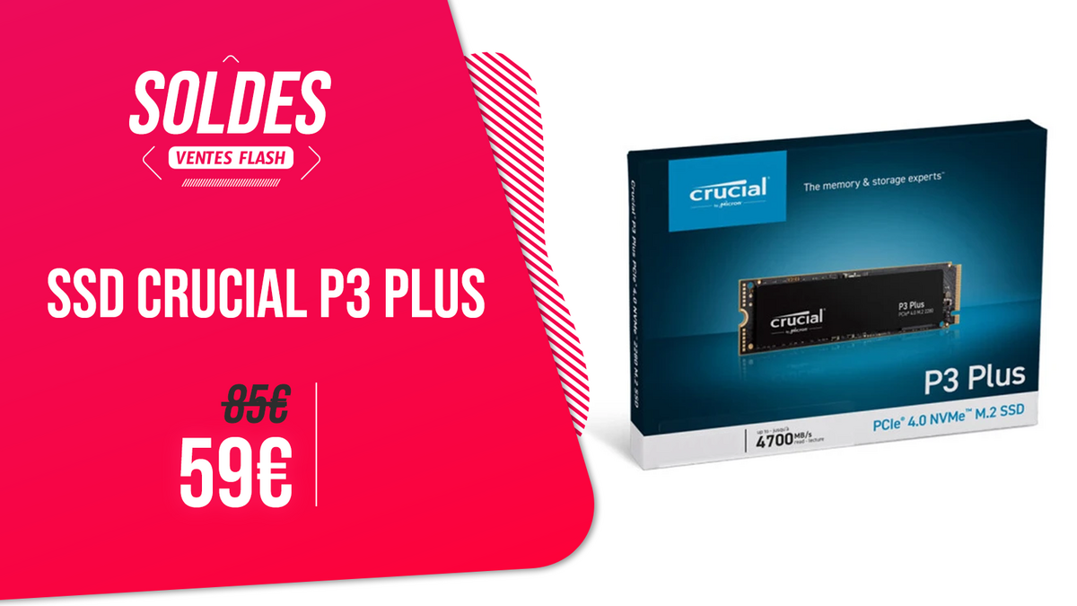 SSD CRUCIAL P3 Plus