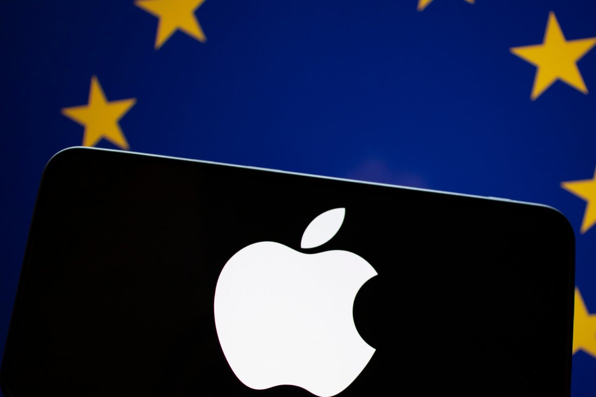 La menace d'une amende au sein de l'UE pèse sur Apple depuis plusieurs mois. © daily_creativity / Shutterstock