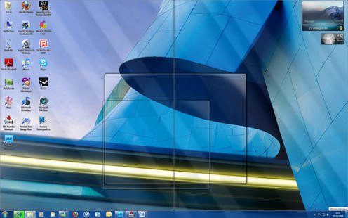 Windows 7 et le passage furtif sur le bureau