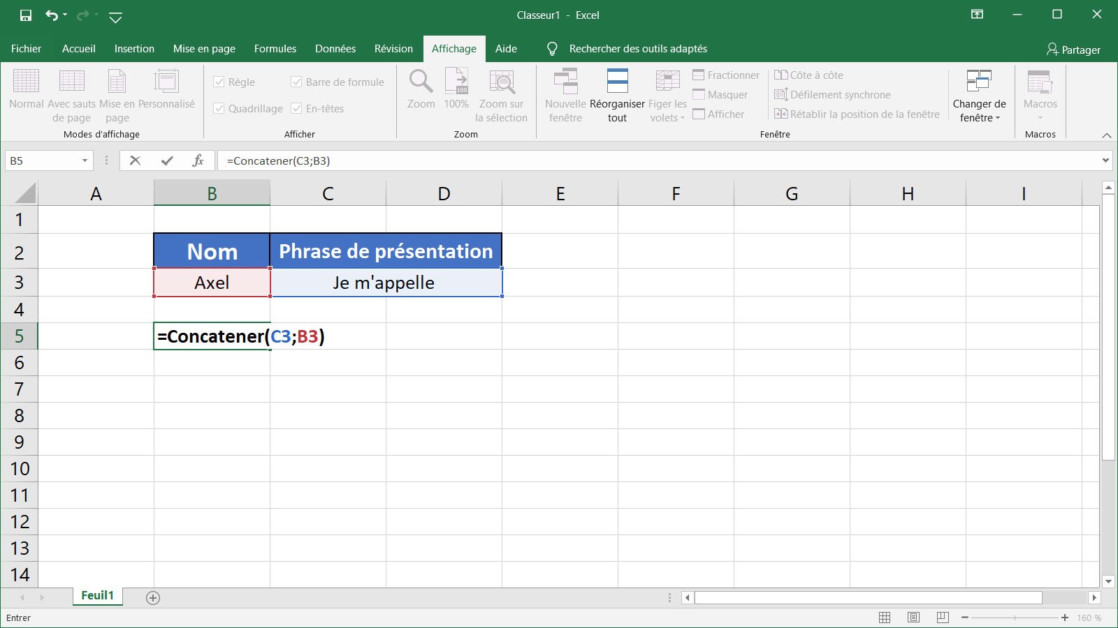 Tuto Excel