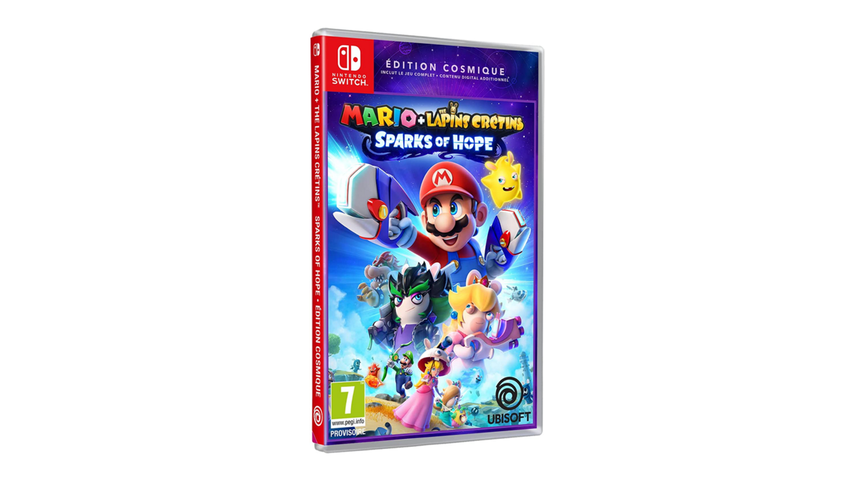 Le jeu Switch Mario + Lapins Crétins Sparks of Hope Édition Cosmique