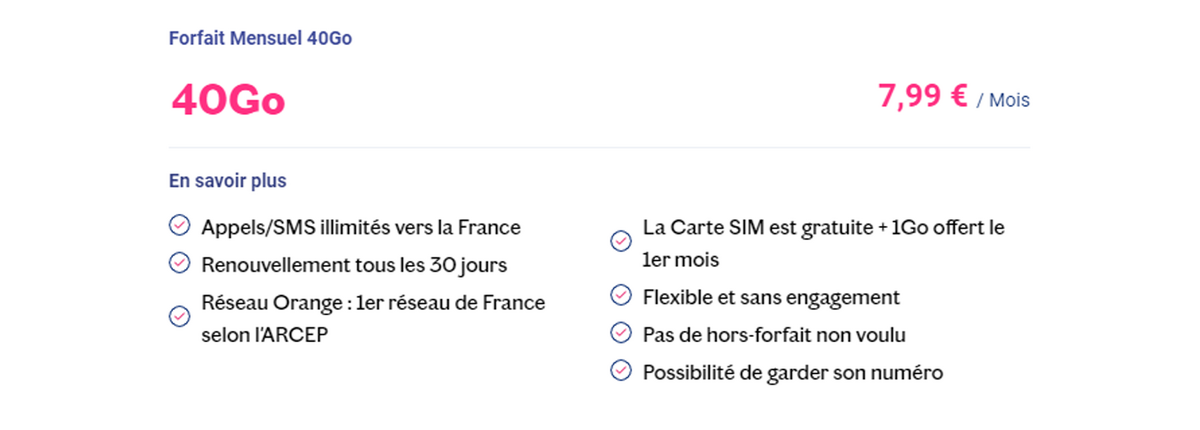 L'opérateur offre Lebara du choix, à commencer par un forfait 40 Go à bon prix.