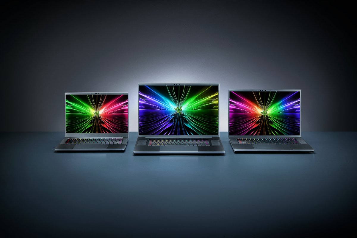 La famille Razer Blade au complet avec le nouveau Blade 18 © Razer