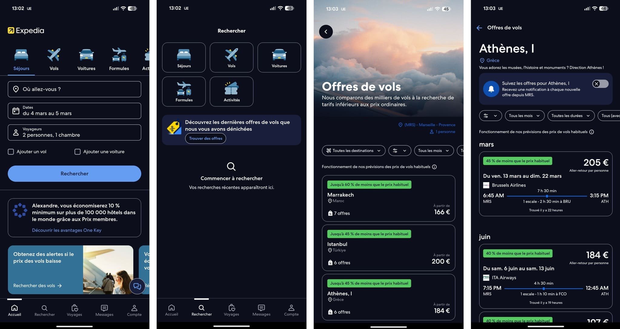 Voici comment accéder à la fonctionnalité sur l'application. © Alexandre Boero / Clubic