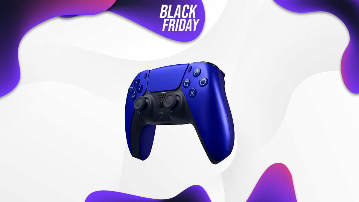 Cyber Monday/Black Friday : la manette DualSense Cobalt Blue à 49,99 € au lieu de 74,99 €. © Clubic