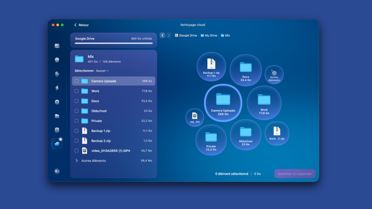 Des résultats rapides peuvent être obtenus en utilisant CleanMyMac ©CleanMyMac