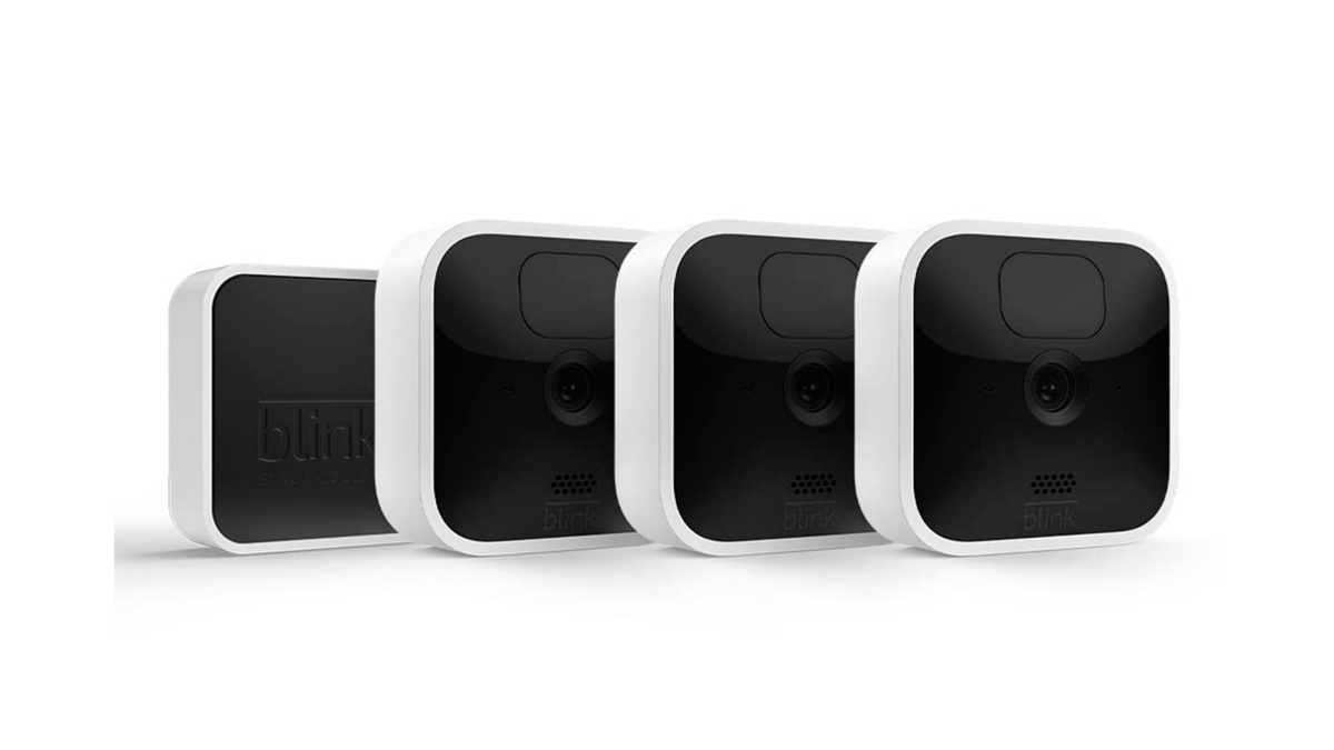 Le pack Blink avec 3 caméras Indoor qui filment en Full HD et le Blink Sync Module