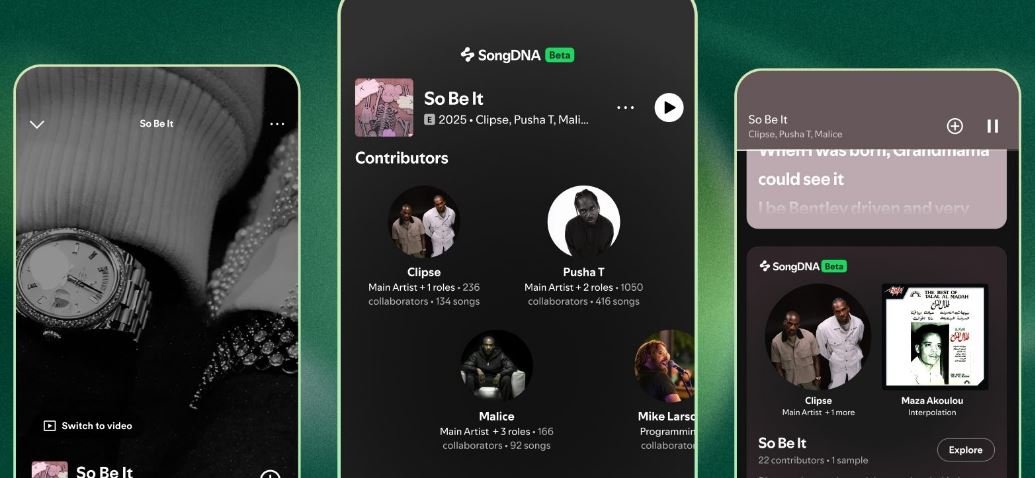 Spotify n'en finit plus d'étoffer son application musicale. ©Spotify