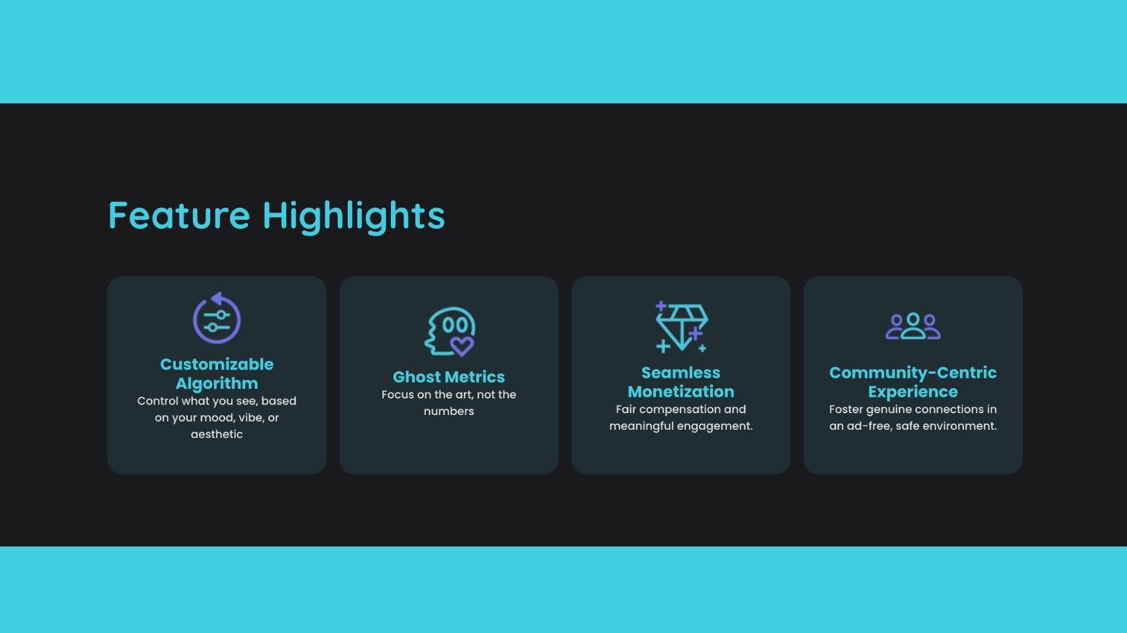 Des fonctionnalités qui se démarquent des autres réseaux. ©Neptune / Four Mile River