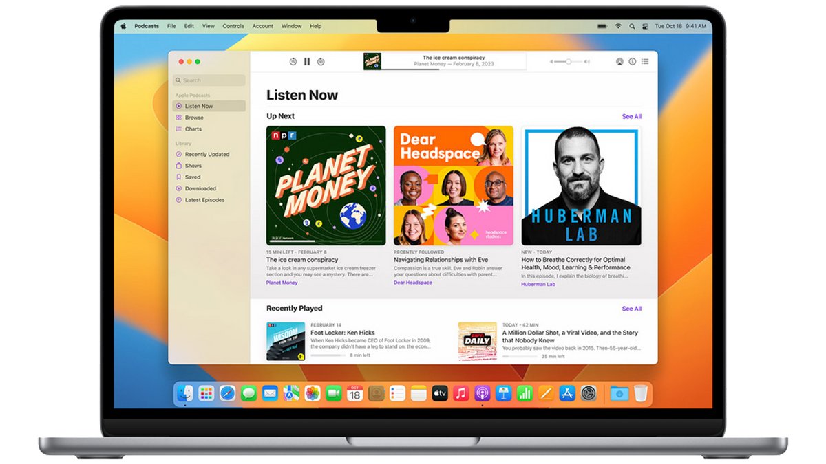 Malgré la fin d'iTunes, le logiciel est toujours fonctionnel pour écouter de la musique, des podcasts ou regarder un film ! - © Apple