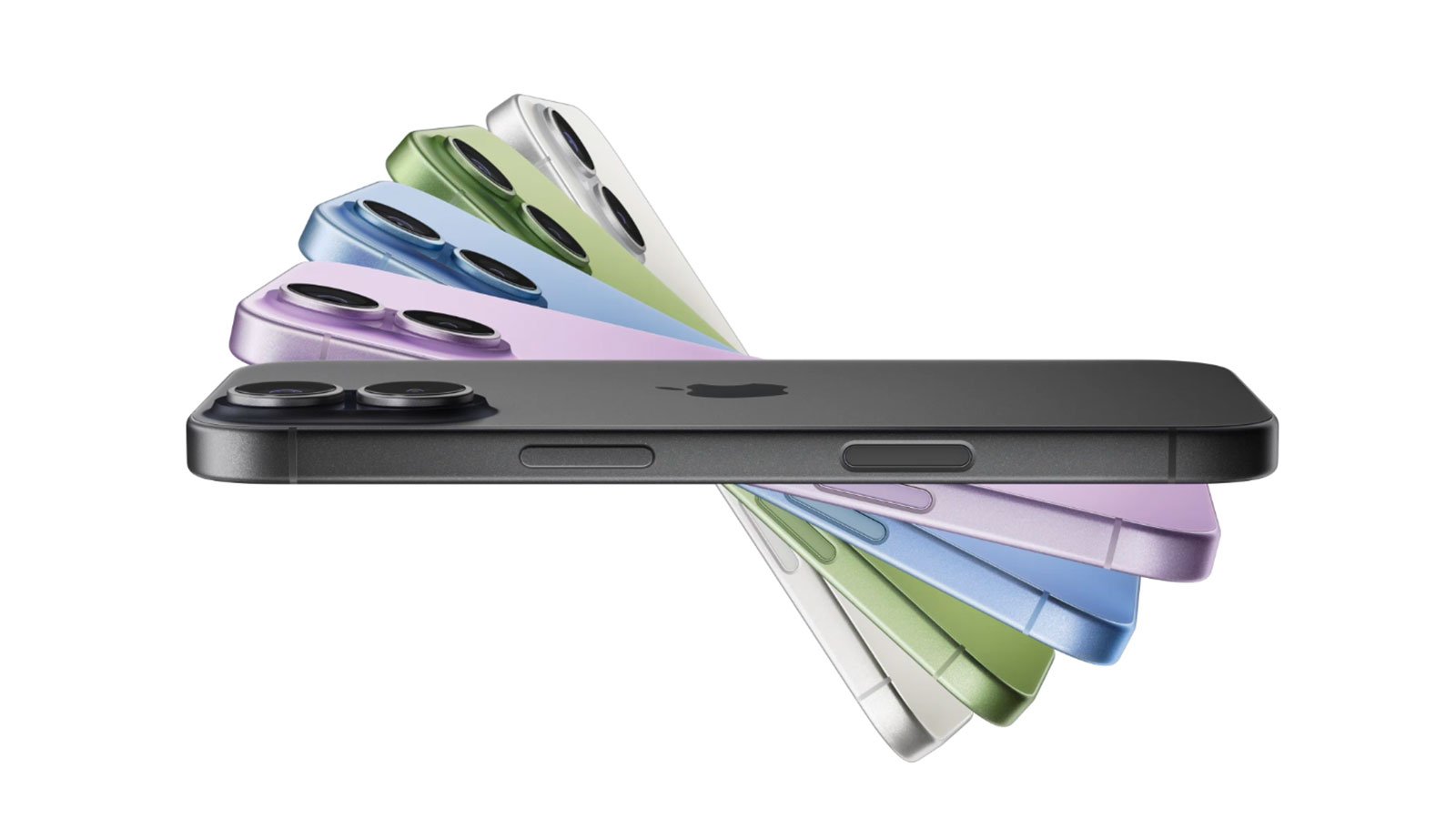 L'iPhone 17 est décliné en 5 coloris différents ©Apple