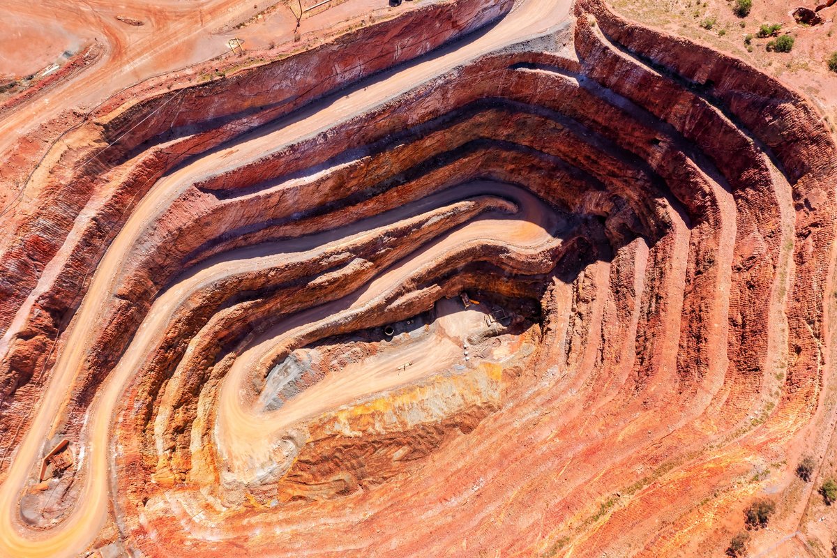 Mine de cuivre. © Shutterstock